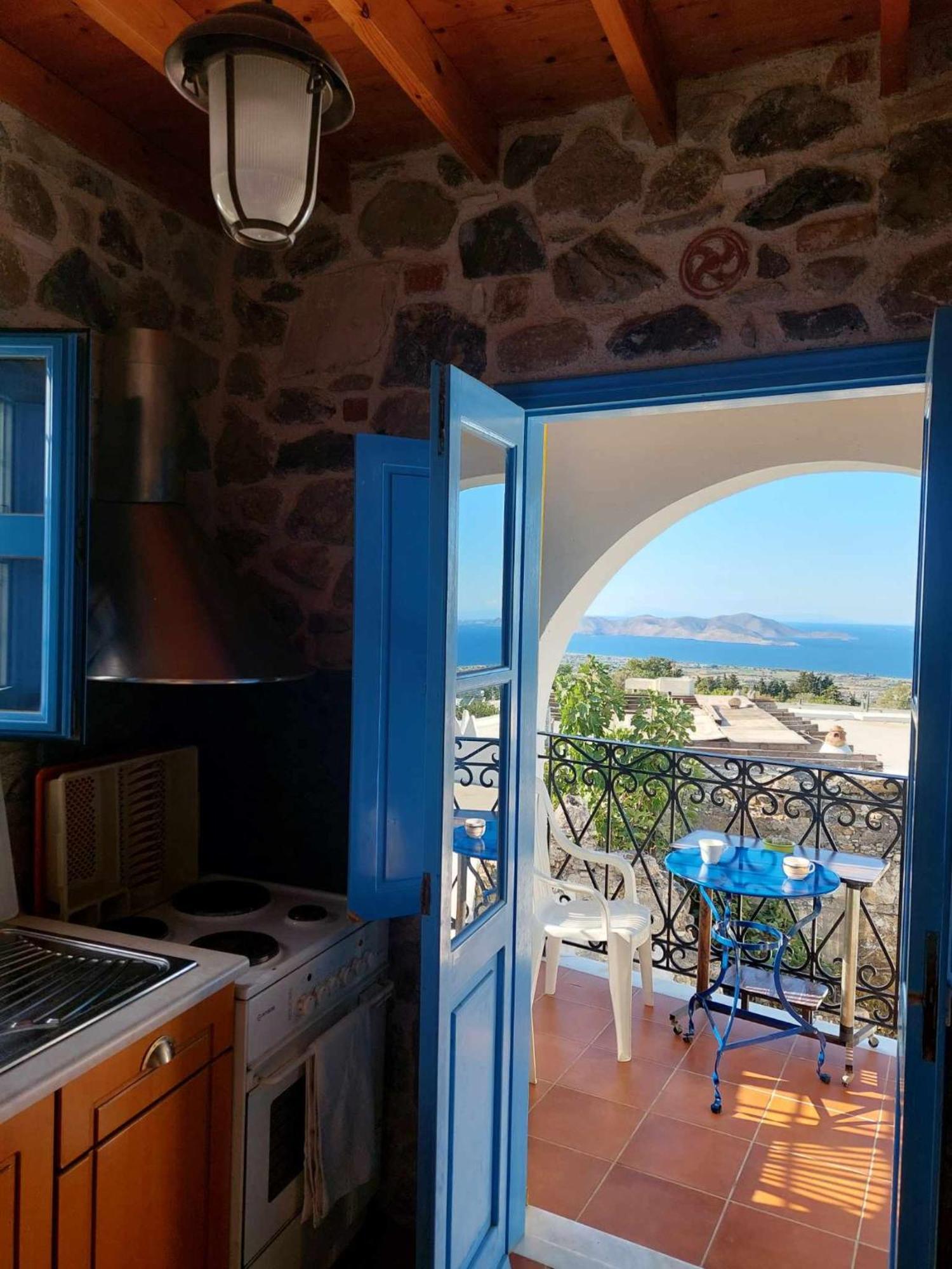 Seaview Villa Asfendiou Eksteriør bilde
